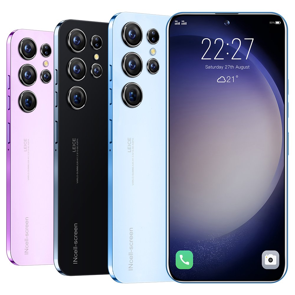 S23 Ultra Mobile Phone 6.8-inch waterdrop screen 16GB cell phone 3G and 4G 5G Smartphone